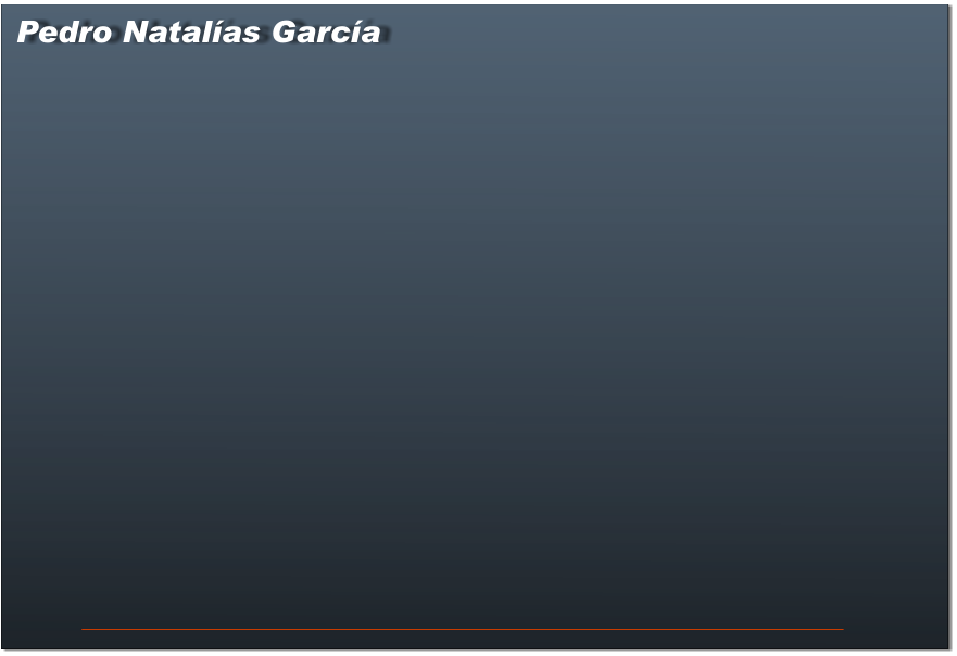 Pedro Natalías García